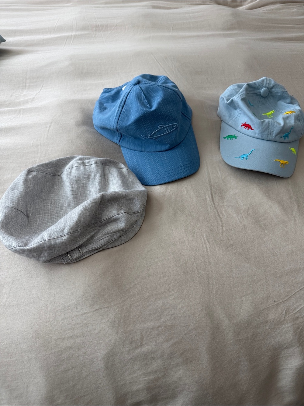3 Kids Blue hats - Lightweight Sun Hat